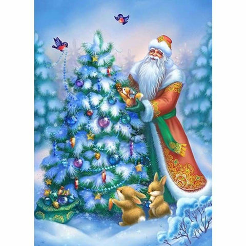 Full Drill - 5D DIY Diamond Painting Kits Cartoon Santa 