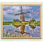 Full Drill - 5D DIY Diamond Painting Kits Cartoon Windmill 