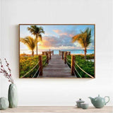 Full Drill - 5D DIY Diamond Painting Kits Charming Seaside 