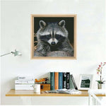 Full Drill - 5D DIY Diamond Painting Kits Cute Raccoon