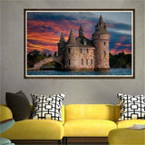 Full Drill - 5D DIY Diamond Painting Kits Dream Old Castle -