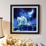 Full Drill - 5D DIY Diamond Painting Kits Dream White Wolf