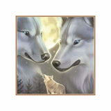 Full Drill - 5D DIY Diamond Painting Kits Dream White Wolf