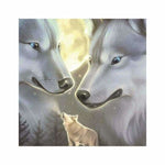 Full Drill - 5D DIY Diamond Painting Kits Dream White Wolf