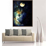 Full Drill - 5D DIY Diamond Painting Kits Dream Wolf Picture