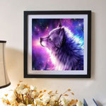 Full Drill - 5D DIY Diamond Painting Kits Dream Wolf Starry 