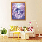 Full Drill - 5D DIY Diamond Painting Kits Dreamy Dolphin 