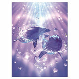 Full Drill - 5D DIY Diamond Painting Kits Dreamy Dolphin 