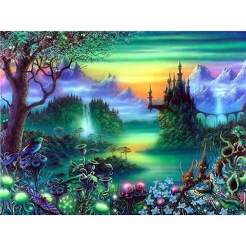 Full Drill - 5D DIY Diamond Painting Kits Fantasy Dream 