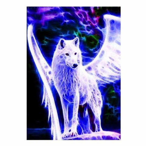 Full Drill - 5D DIY Diamond Painting Kits Fantasy Dream Wolf