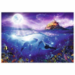 Full Drill - 5D DIY Diamond Painting Kits Fantasy Moonlight 