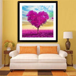 Full Drill - 5D DIY Diamond Painting Kits Fantasy Pink Heart