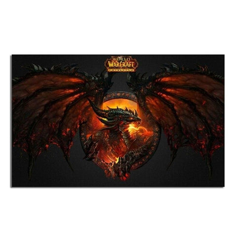 Full Drill - 5D DIY Diamond Painting Kits Fire Dragon - 