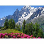 Full Drill - 5D DIY Diamond Painting Kits Grand Landscape Mountain Scene - NEEDLEWORK KITS