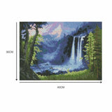 Full Drill - 5D DIY Diamond Painting Kits Grand Mountain 