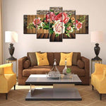 Full Drill - 5D DIY Diamond Painting Kits Multi Panel Flower