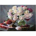 Full Drill - 5D DIY Diamond Painting Kits Peony Flowers in 