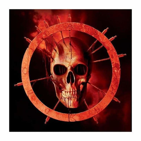 Full Drill - 5D DIY Diamond Painting Kits Special Skull Fire