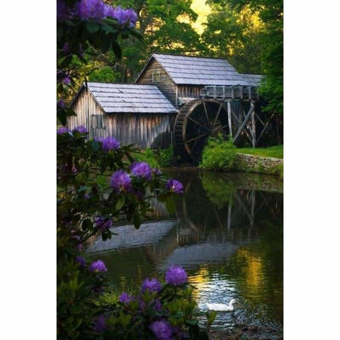 Full Drill - 5D DIY Diamond Painting Kits Summer Landscape 