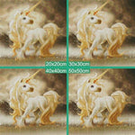 Full Drill - 5D DIY Diamond Painting Kits Visional Cute Gold