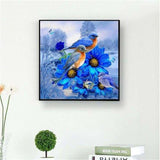 Full Drill - 5D DIY Diamond Painting Kits Winter Birds On 