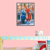 Full Drill - 5D DIY Diamond Painting Kits Winter Boy And 