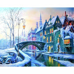 Full Drill - 5D DIY Diamond Painting Kits Winter Landscape 