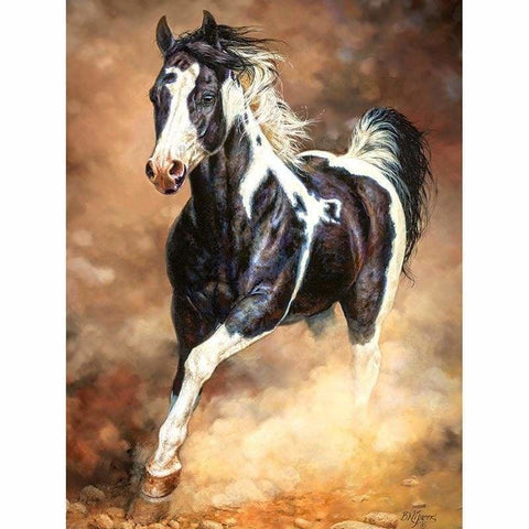 Full Drill - 5D DIY Diamond Painting Running Horse 