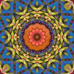 Full Drill - 5D DIY Diamond Painting Kits Canvas Colorful Abstract Mandala - NEEDLEWORK KITS