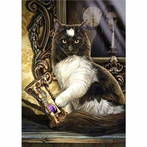 Halloween Cat Full Drill - 5D Diy Diamond Painting Kits 