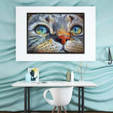 Hot Sale Cat Face Full Drill - 5D Diy Embroidery Cross 