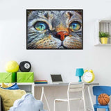 Hot Sale Cat Face Full Drill - 5D Diy Embroidery Cross 
