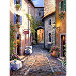 Hot Sale Landscape Street Wall Decor Full Drill - 5D Diy 