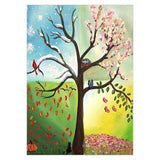 Full Drill - 5D DIY Diamond Painting Kits Dream Lovely Four Seasons Tree - NEEDLEWORK KITS