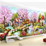 Landscape Tree Large Sizes Wall Decoration Full Drill - 5D 