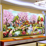 Landscape Tree Large Sizes Wall Decoration Full Drill - 5D 