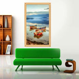 New Arrival Autumn Series Full Drill - 5D Diy Boats Diamond 