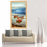 New Arrival Autumn Series Full Drill - 5D Diy Boats Diamond 