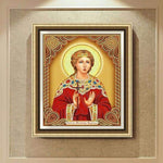 Full Drill - 5D DIY Diamond Painting Kits Heavenly Portrait Of Christianity Mother Mary - NEEDLEWORK KITS