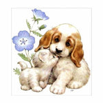 Full Drill - 5D DIY Diamond Painting Kits Cute Pet Dog Cat Flowers - NEEDLEWORK KITS