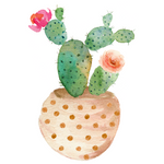 Full Drill - 5D DIY Diamond Painting Kits Artistic Cartoon Cactus Flowers - NEEDLEWORK KITS