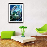 Full Drill - 5D DIY Diamond Painting Kits Fantasy Dream Dolphins - NEEDLEWORK KITS