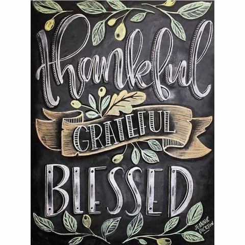 New Hot Sale Blackboard Home Decor Full Drill - 5D DIY 