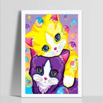 New Hot Sale Cartoon Cat Home Decor Diy Full Drill - 5D 