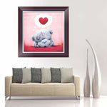 New Hot Sale Cute Teddy Bear Diamond Painting Kits VM20024