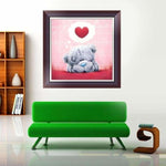 New Hot Sale Cute Teddy Bear Diamond Painting Kits VM20024
