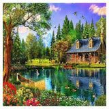 New Hot Sale Dream Cottage Full Drill - 5D Diy Diamond 