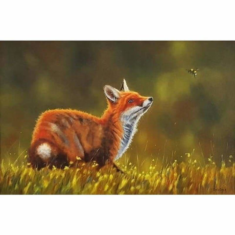 New Hot Sale Mosaic Home Decor Animal Fox Full Drill - 5D 