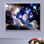 New Hot Sale Space Star Wall Decor Full Drill - 5D Diy 