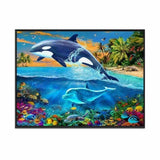 New Special Dolphin Full Drill - 5D Diy Diamond Painting 